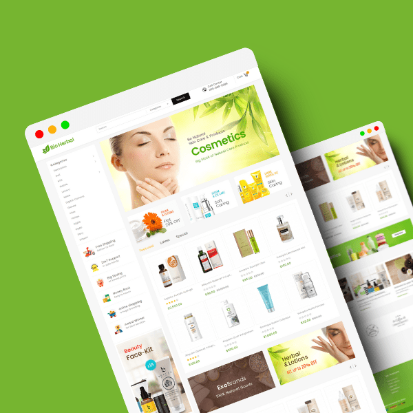 Modern E-Commerce Website Design