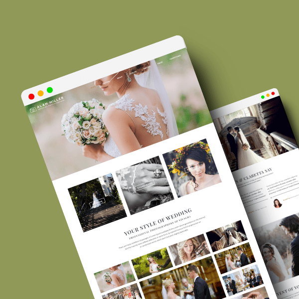 Portfolio Website for Photographer